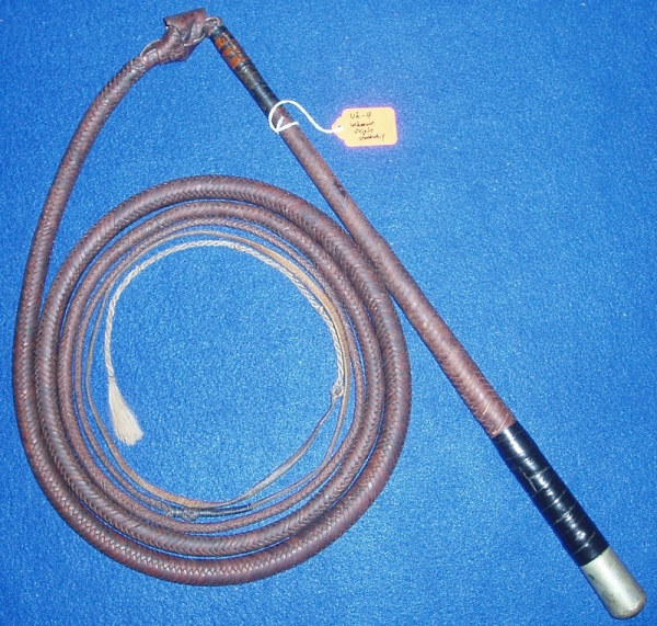 ZE-2 12x12x8' full plait stockwhip